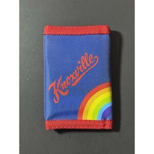 Vintage Rainbow Pride Knoxville Trifold Key Holder Wallet
